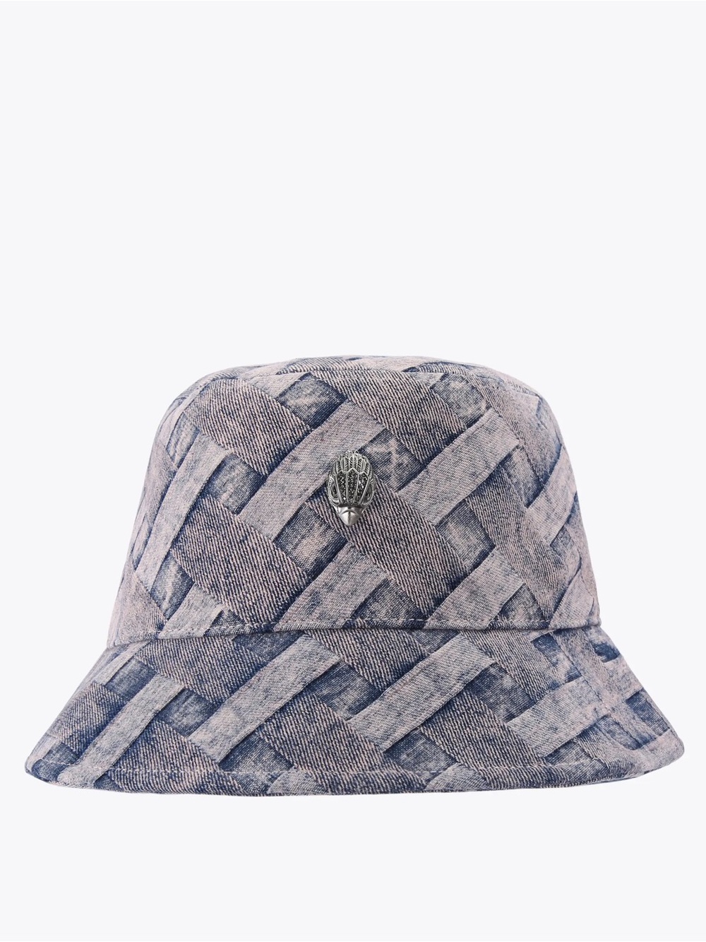 kurt geiger Kensington bucket hat Pink denim